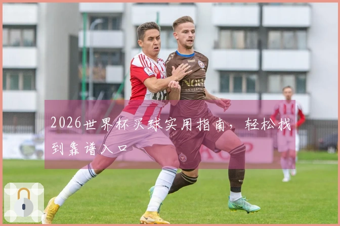 2026世界杯买球实用指南，轻松找到靠谱入口
